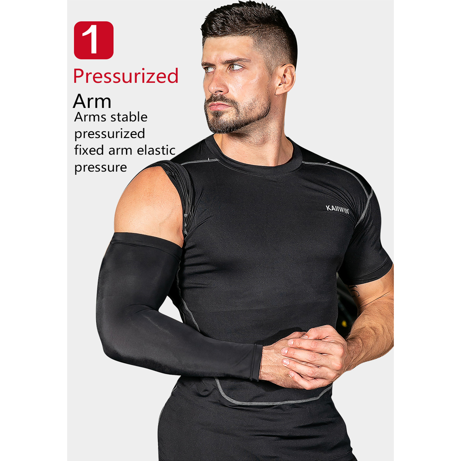 Elbow Support Arm Brace Compression Sleeve Joint Pain Relief For Sport Men&Women