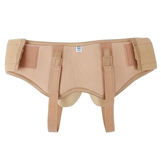 Abdominal Double Hernia Care Brace – Fully Adjustable Post-Surgery Groin Support