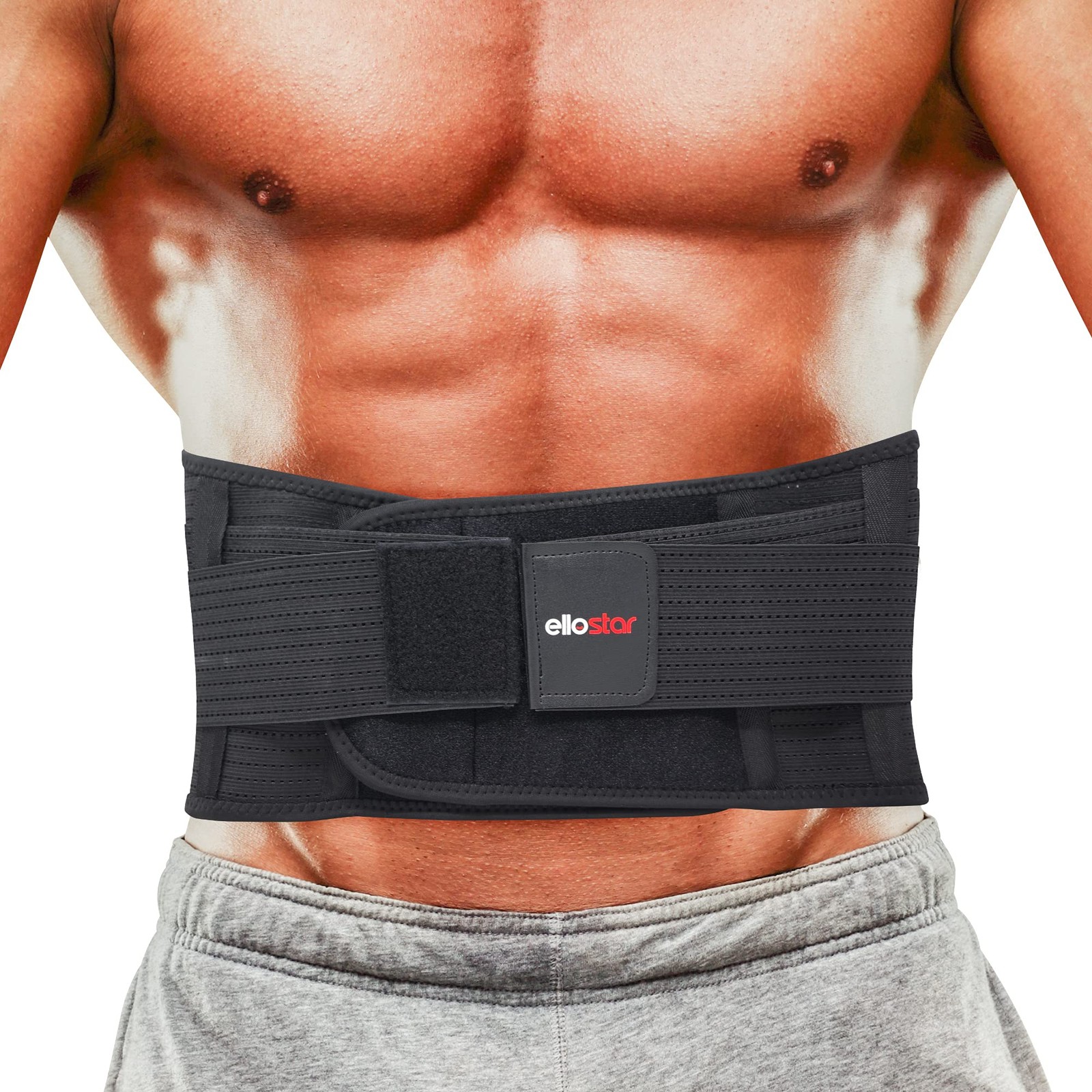 Lumbar Back Brace for Lower Back Pain Relief, Breathable Belt for Women and M…