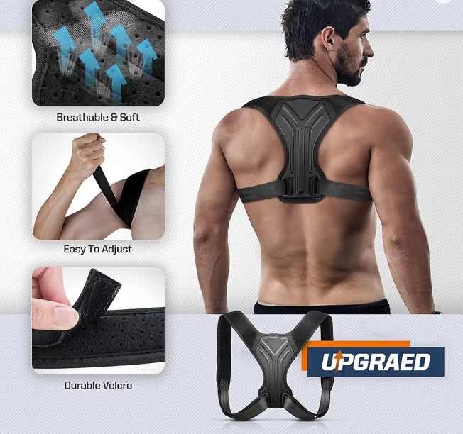 Adjustable Posture Corrector Back Brace Unisex Men Women Free Shipping