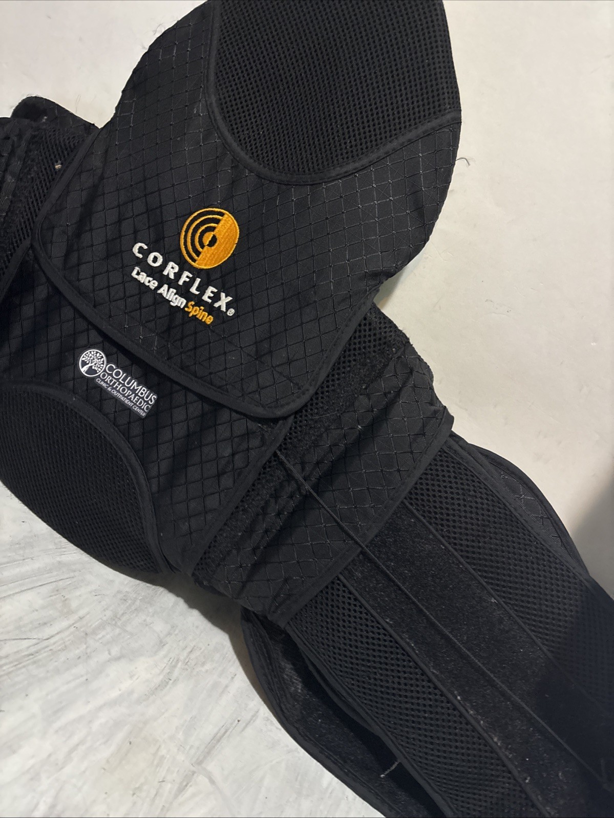 Corflex Outlast Lace Align Spine Adjustable Back Brace S/M