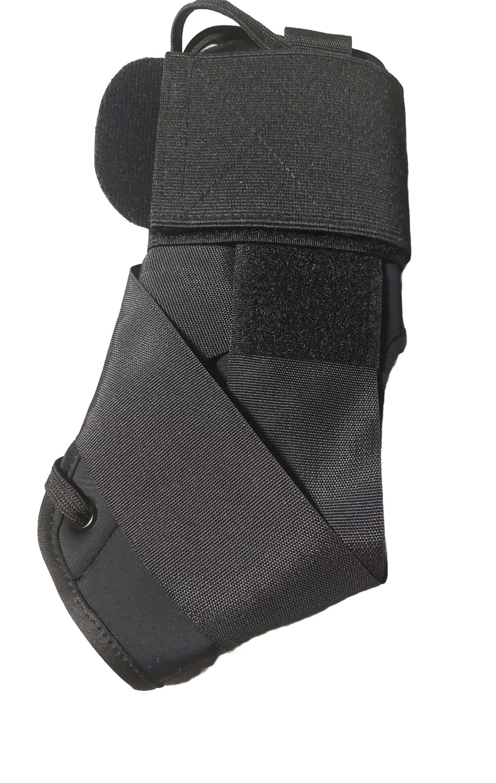 SNEINO Lace up Ankle Brace for Women & Men Ankle Support Brace Small Black