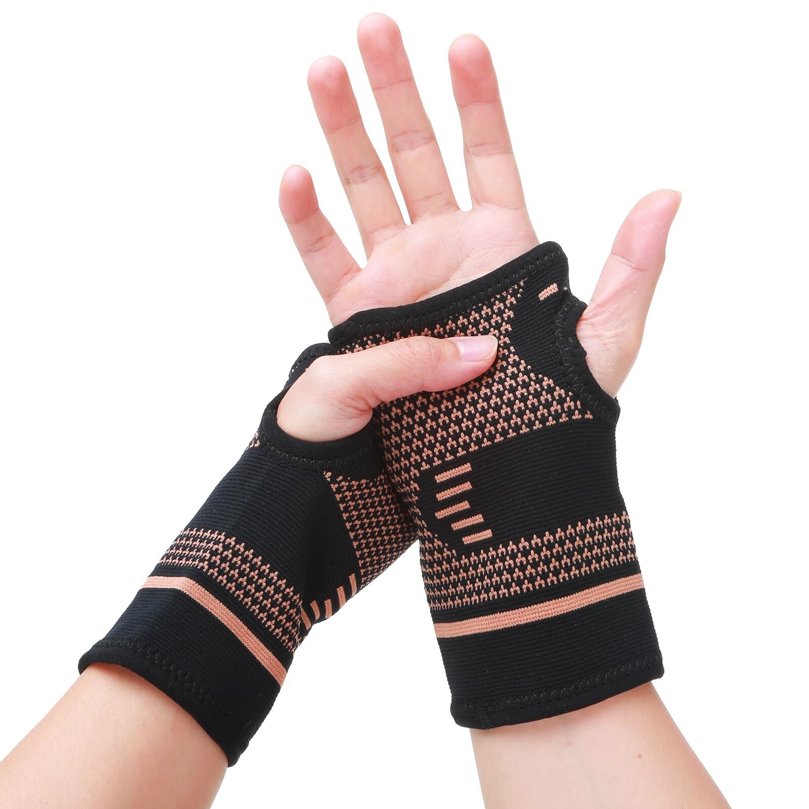 Wrist Brace Compression Wrist Support Splint Adjustable Wrist Strap Wraps