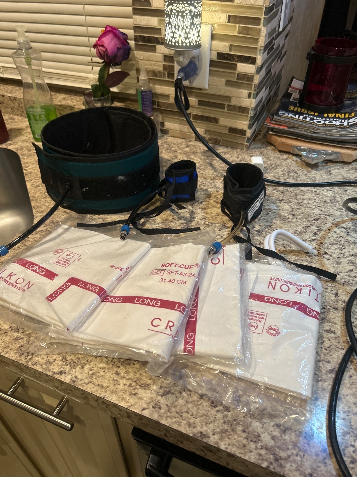 Aircast Venaflow Elite and cuffs assorted hoses WORKING GREAT