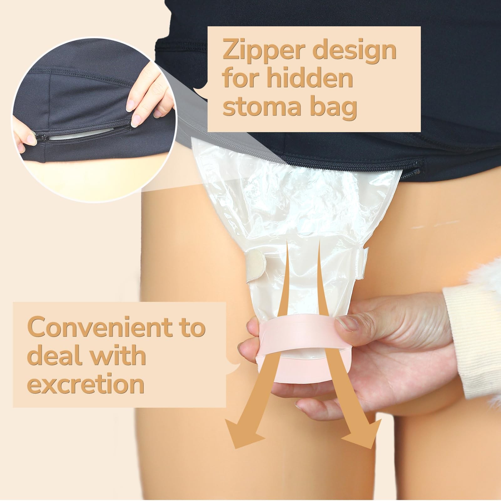 Ostomy Belt, Ostomy Supplies, Ostomy Support Belt for Ostomy Bag Inner Pocket…
