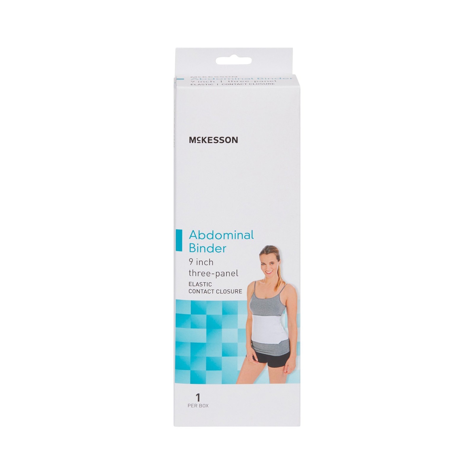 McKesson Abdominal Support Small/Medium 30 to 45 Inch Waist Circumference, 1Ct