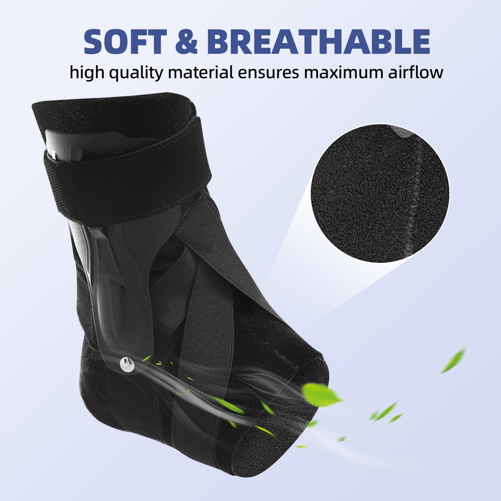 Ankle Support Brace Sprain Guard Compression Plantar Foot Fasciitis Wrap Sports
