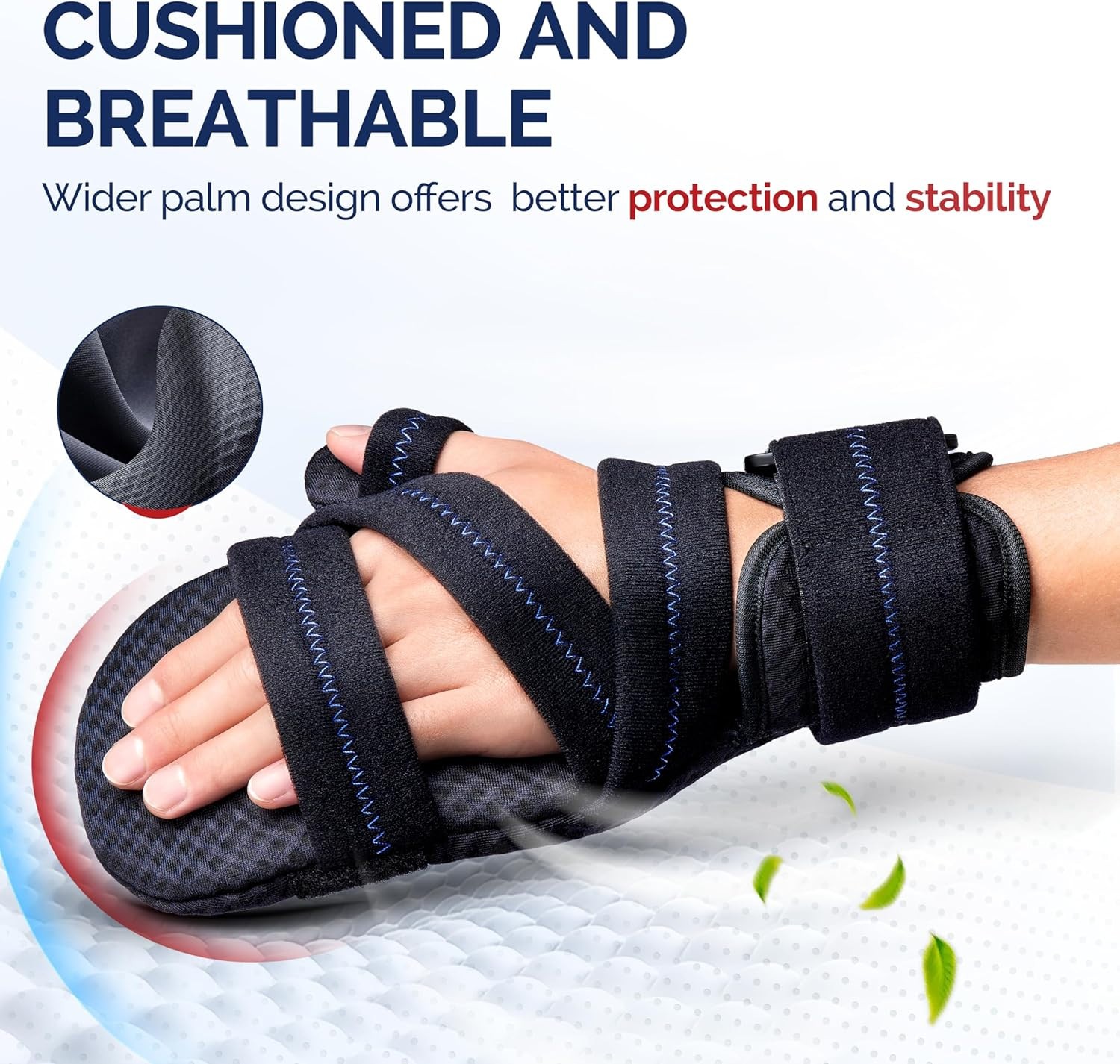 Resting Hand Splint with Thumb Support – Left – Small/Medium