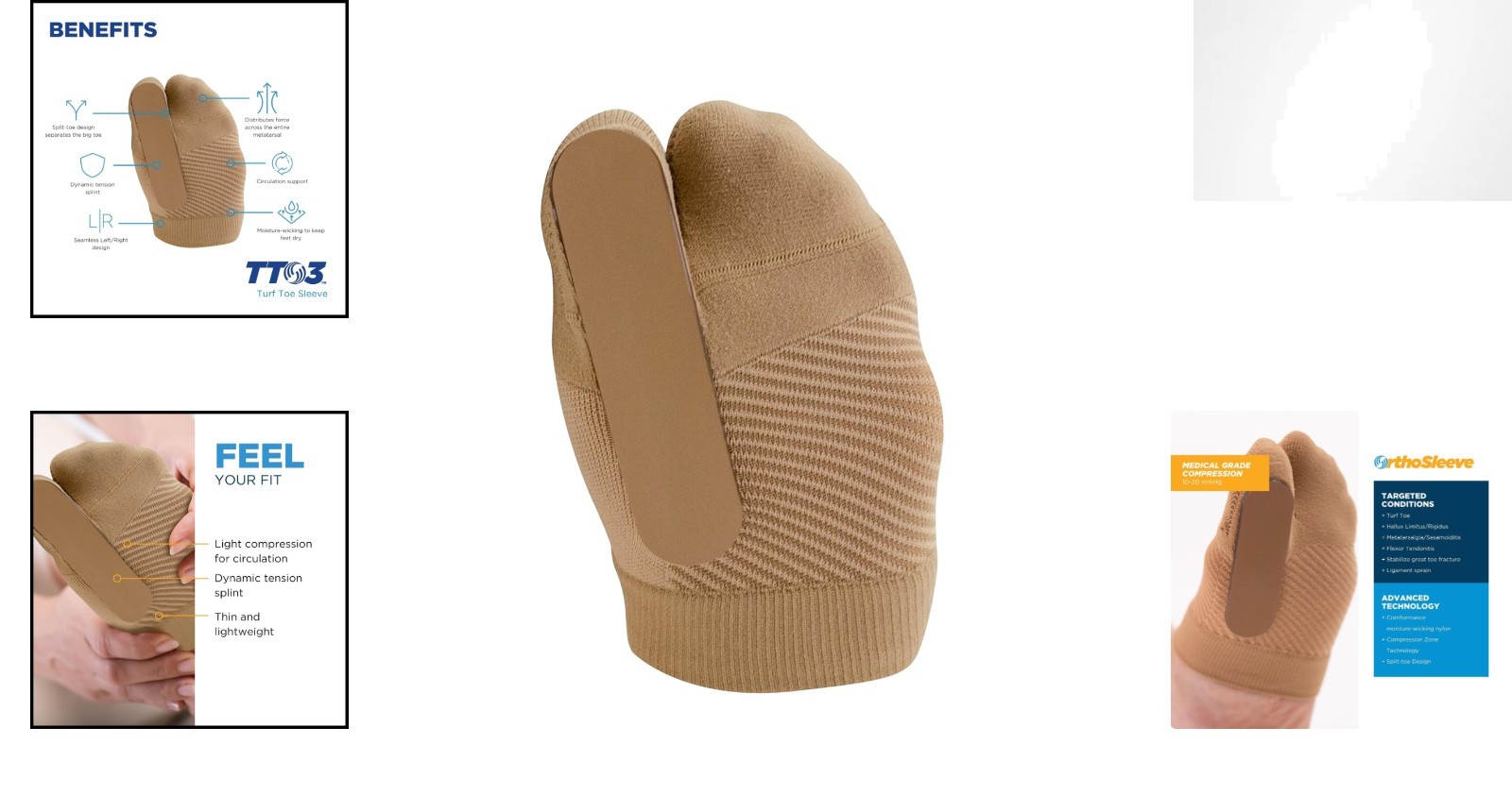 Innovative Turf Toe Splint for Right Foot – Professional Podiatrist Design