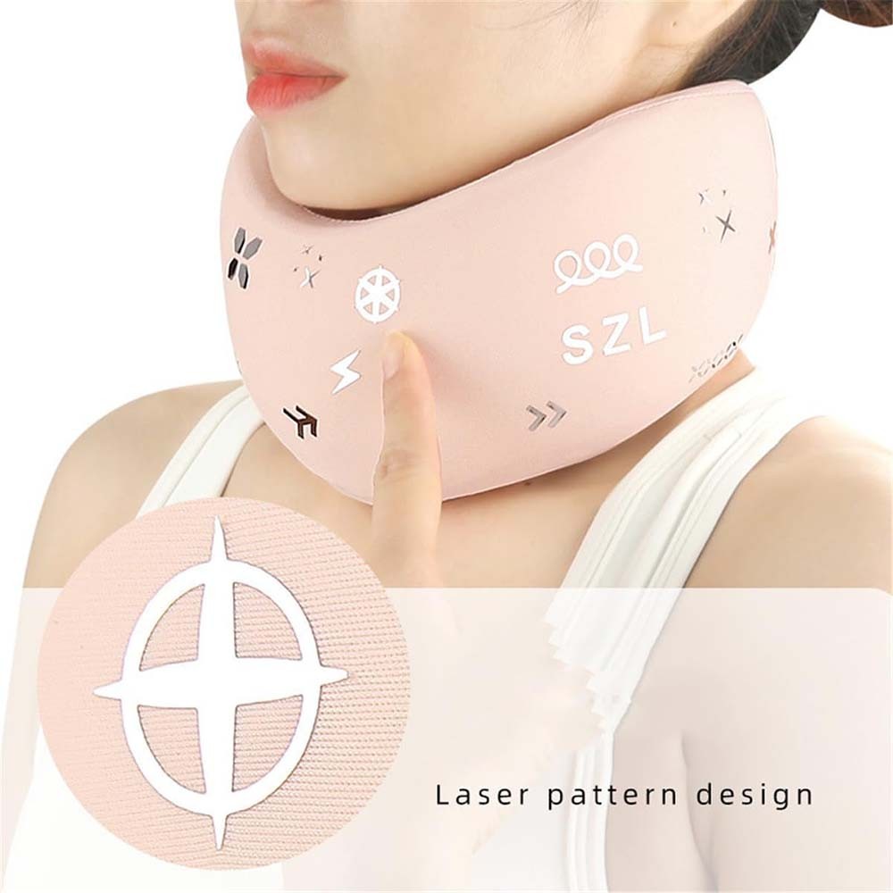 Ergonomic Portable Neck Support Pillow Memory Foam Travel Pillow for Daily Use