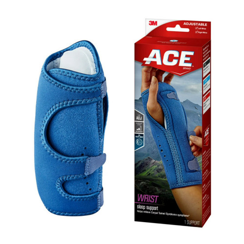 Night Wrist Sleep Support Adjustable Comportable and Secure ONE SIZE FITS MOST