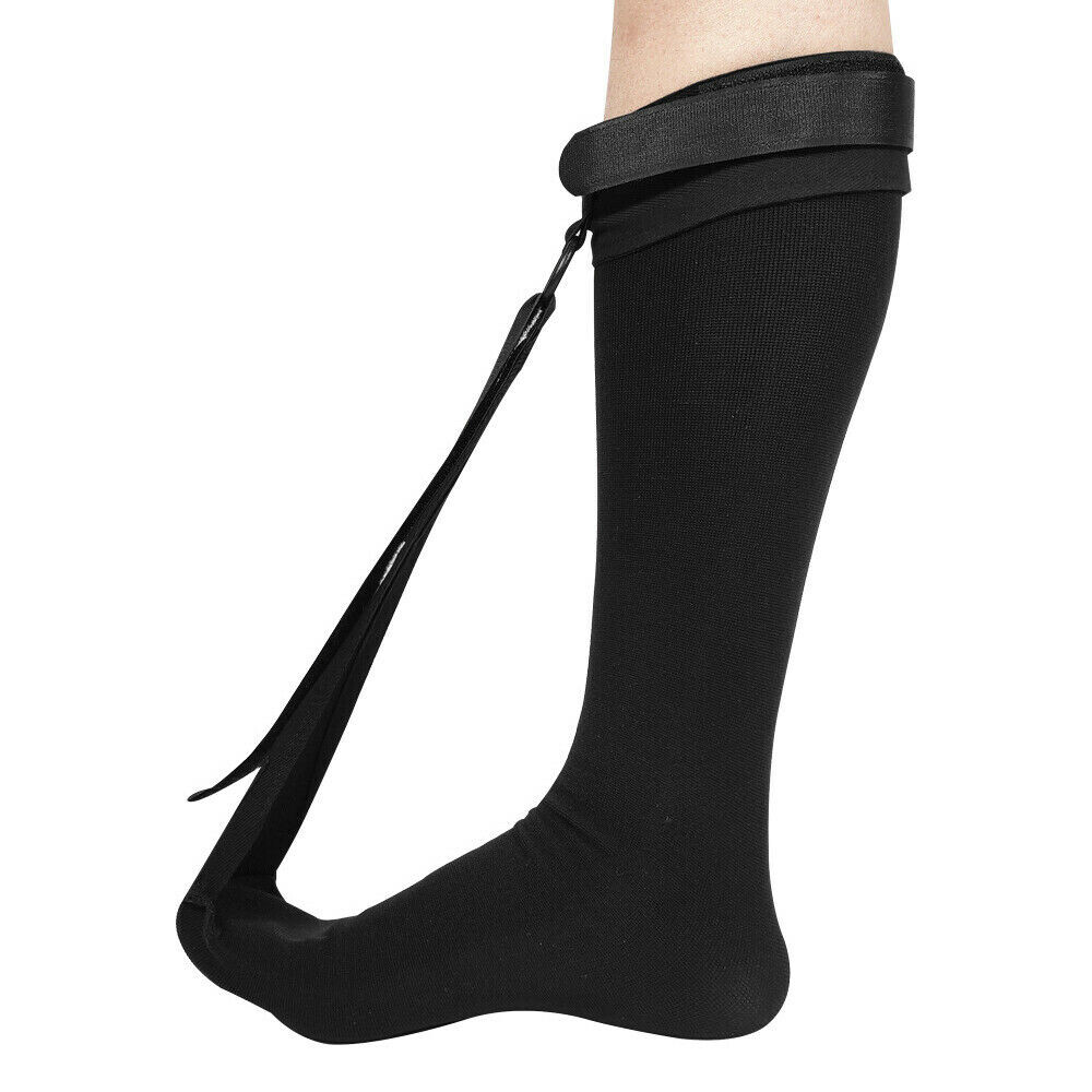 Plantar Fasciitis Strassburg Sock Splint Achilles Heel Pain Relief Sleeve M/L US