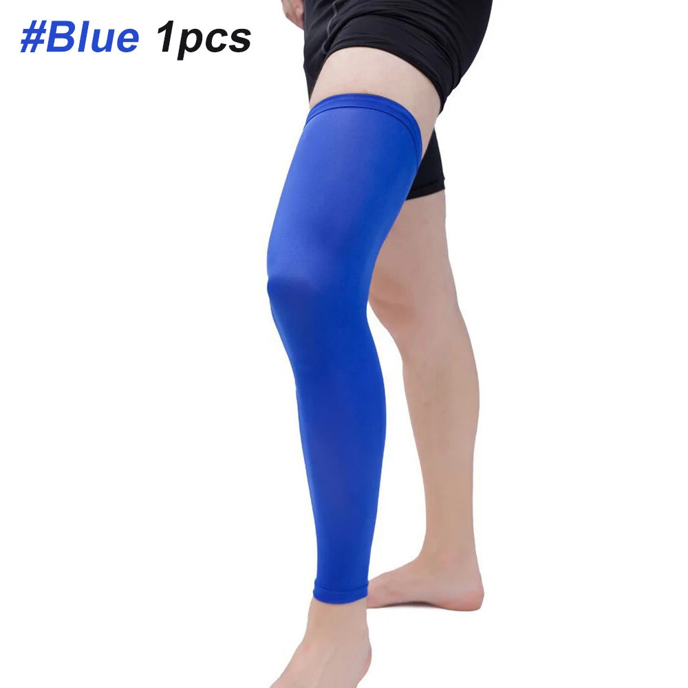 1Pcs Full Leg Sleeves Long Compression Leg Sleeve Knee Sleeves Protect Leg, for