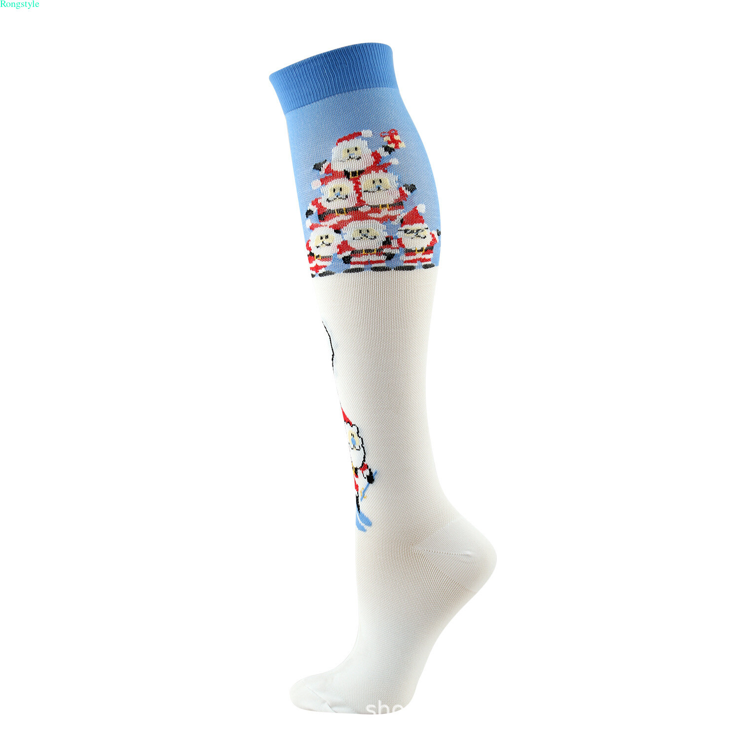 Compression Socks Stockings Womens Men Xmas Knee High Medical 20-30mmHG S/M-X/XL