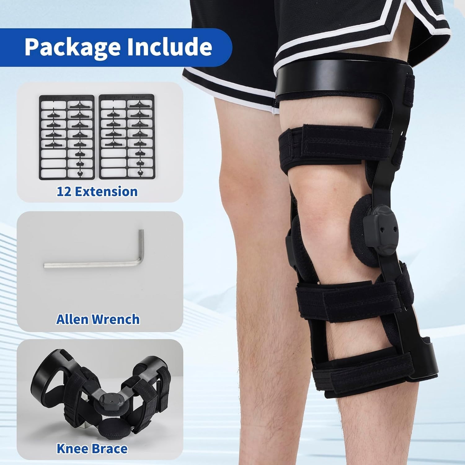 Left Medium Unloader Knee Brace for Osteoarthritis Pain Relief and Recovery