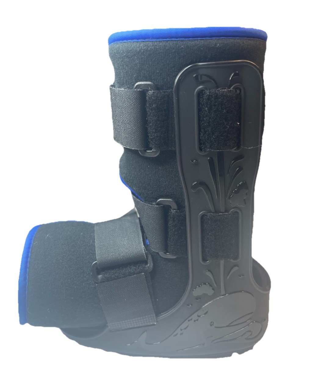 MiniTrax Toddler Child Walking Boot Cast Size Medium Blue/Black FREE S&H