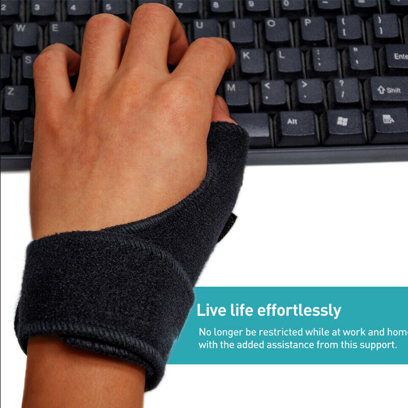 Wrist Brace Support Thumb Spring Hand Compression Sleeves Carpal Tunnel Sport