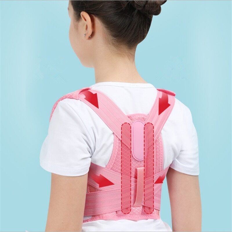 Adjustable Children Posture Corrector Back Support Belt Kids Orthopedic Corset