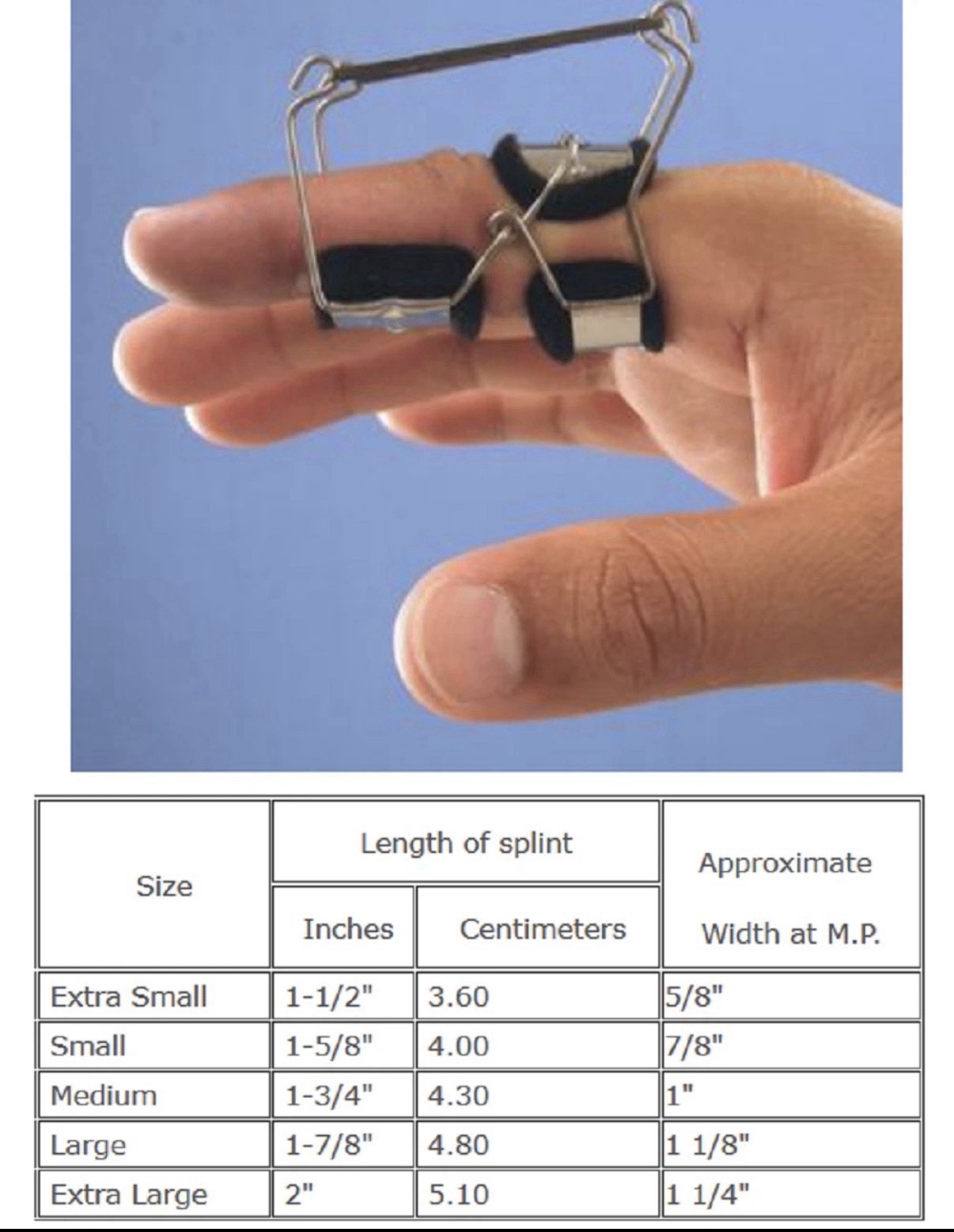 Bunnell Reverse Finger Knuckle Bender