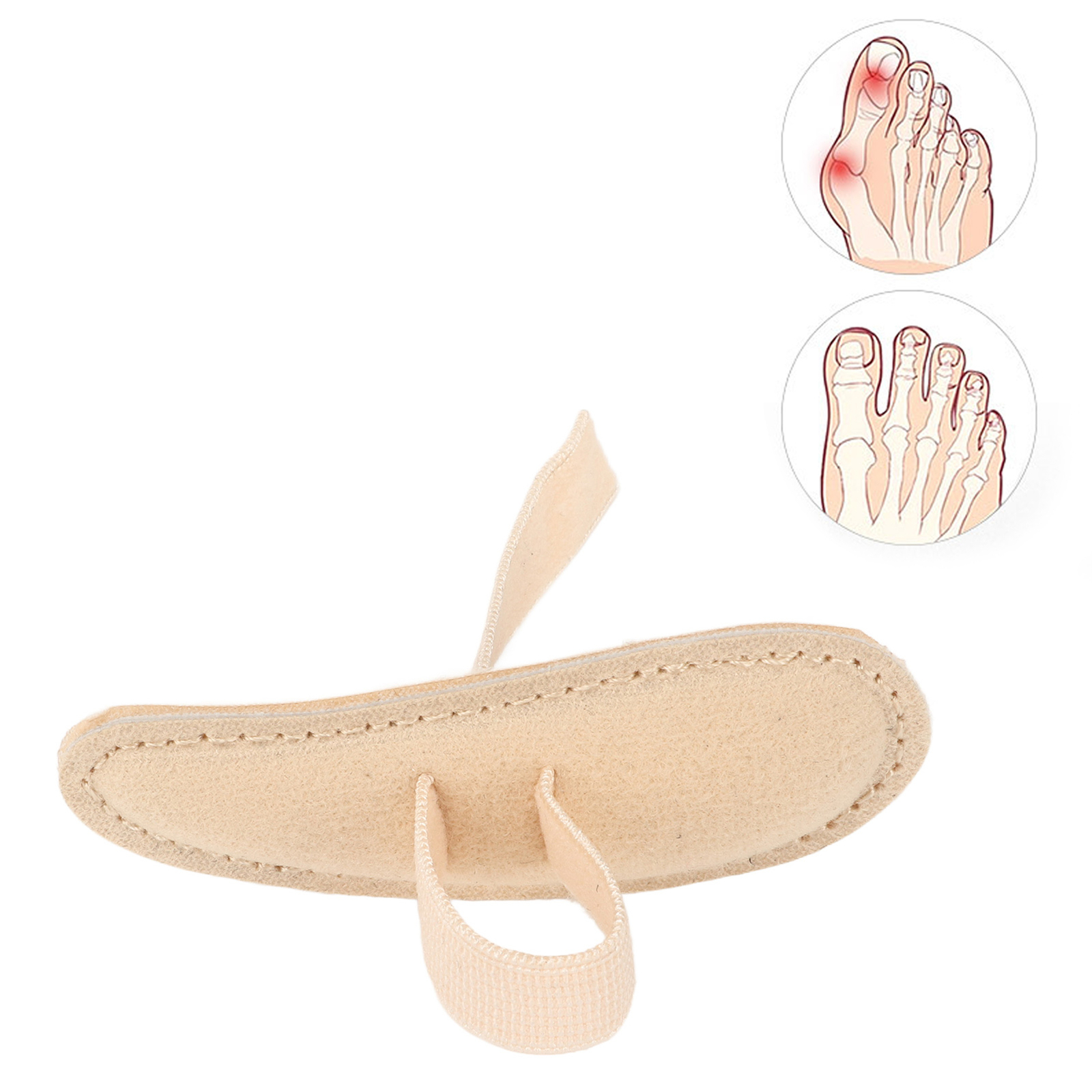 Hammer Toe Cushion Toe Buttress Pad Adjustable for Foot Correction
