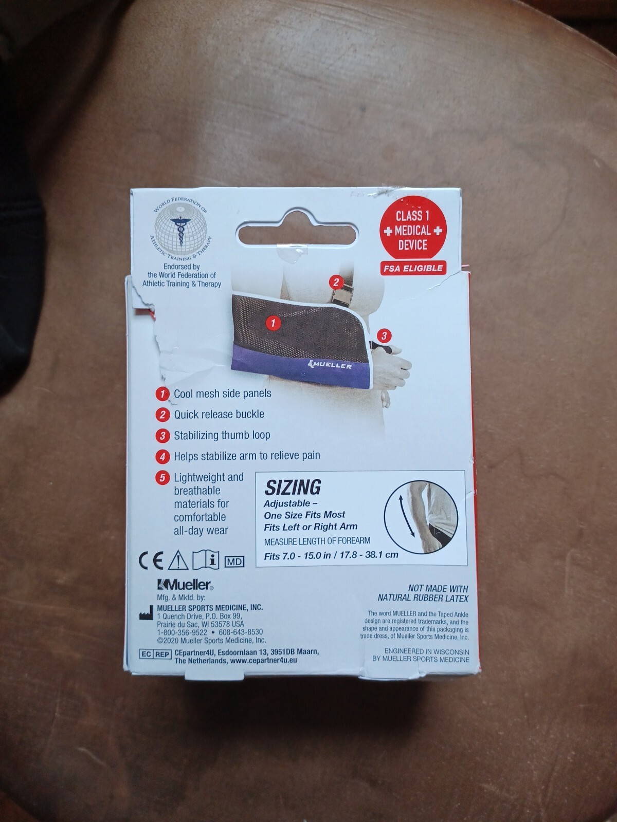 Mueller Adjustable Arm Sling one size fits most