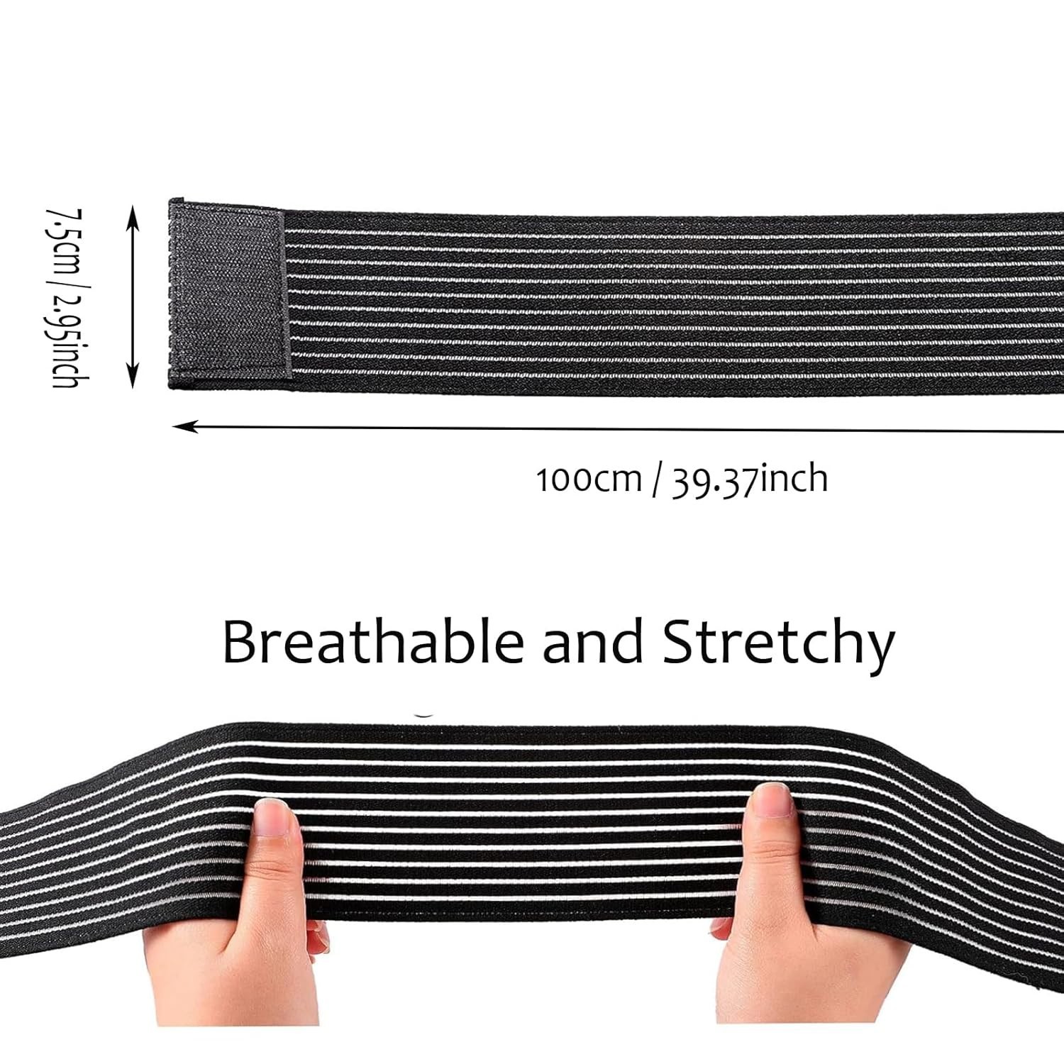Sports-Ready Adjustable Ankle Compression Wrap for Maximum Support & Comfort