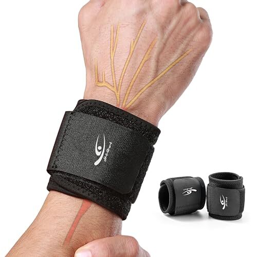 Wrist Compression Strap Wrist Brace Wrist Band Wrist Support for Fitness Weig…