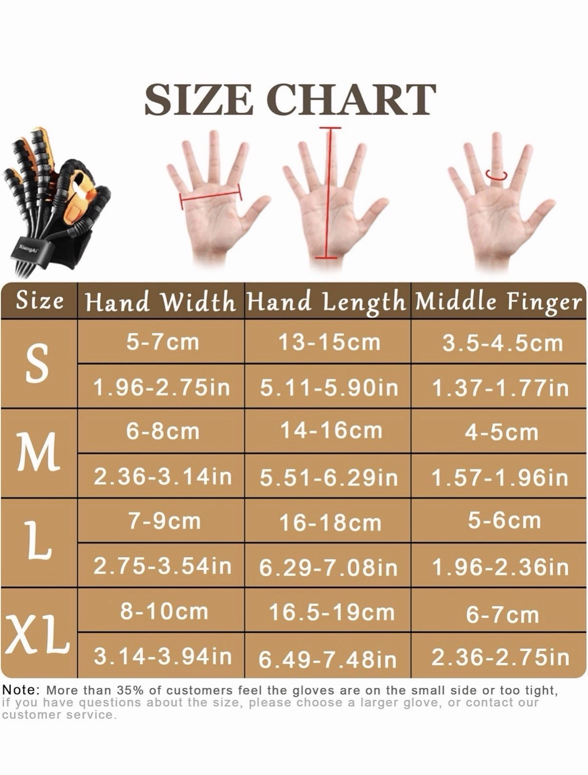 XiangAi Robot Training Glove Upgraded Rehabilitation Robot Glove RH/L MSRP $158