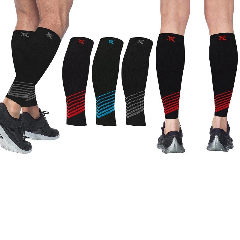 Extreme Fit Ultra Performance and Recovery Calf Support Compression Sleeves