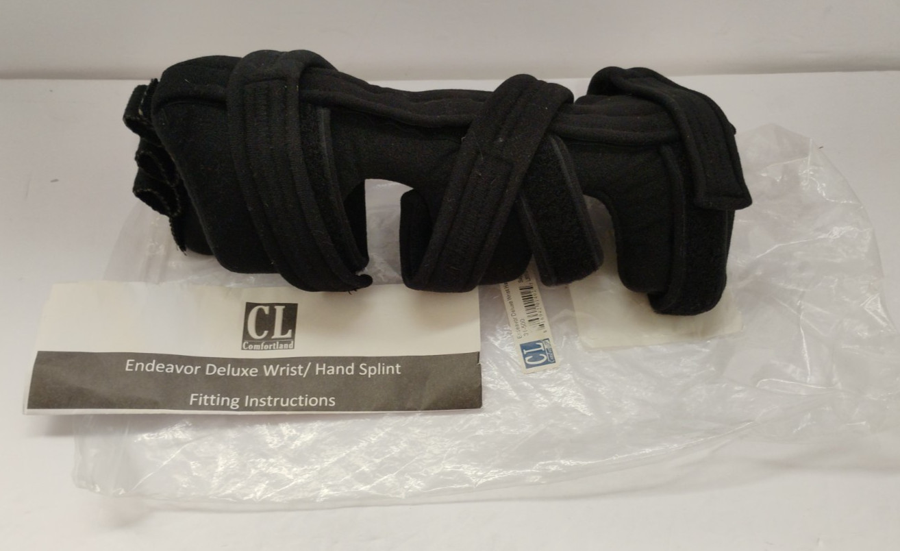 Comfortland Endeavor Deluxe Wrist/Hand Splint Brace Right Or Left Unisex