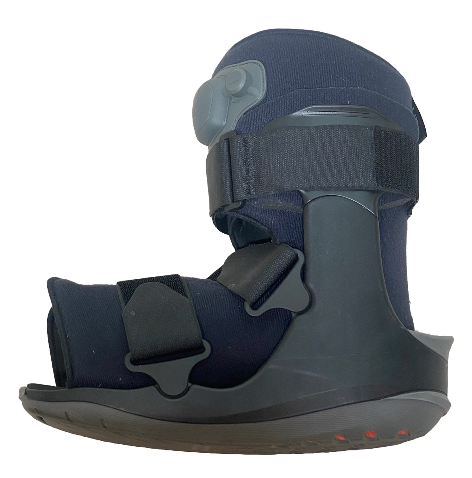 BREG 20″ Full Shell Walking Boot with Pump Large Orthopedic Walker EUC