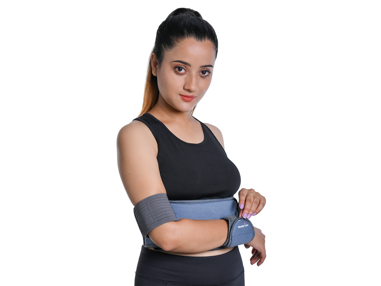Adjustable Soft Arm Sling Shoulder Immobilizer – Support Brace for Unisex Belt