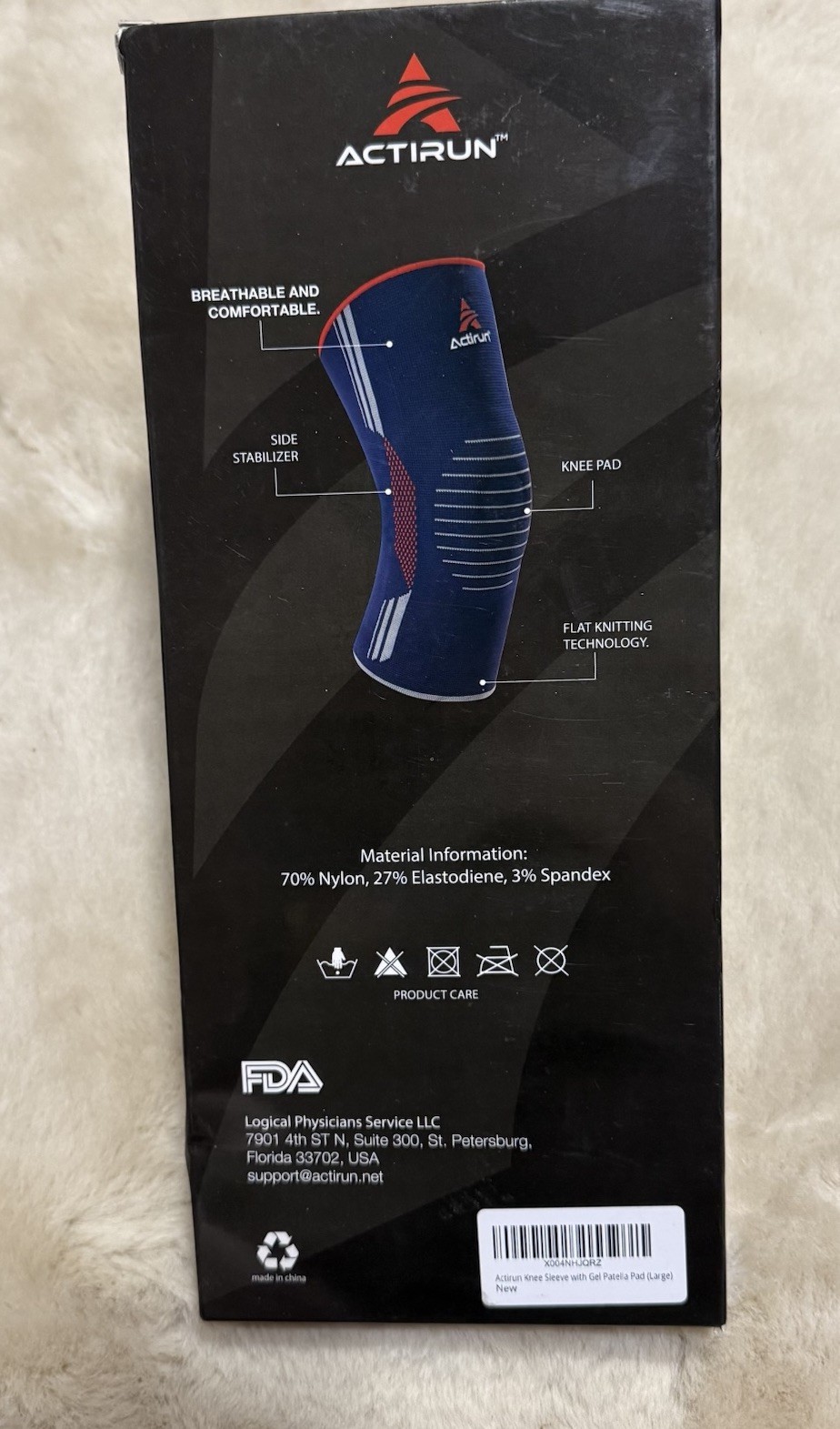 Actirun Knee Sleeve – Large
