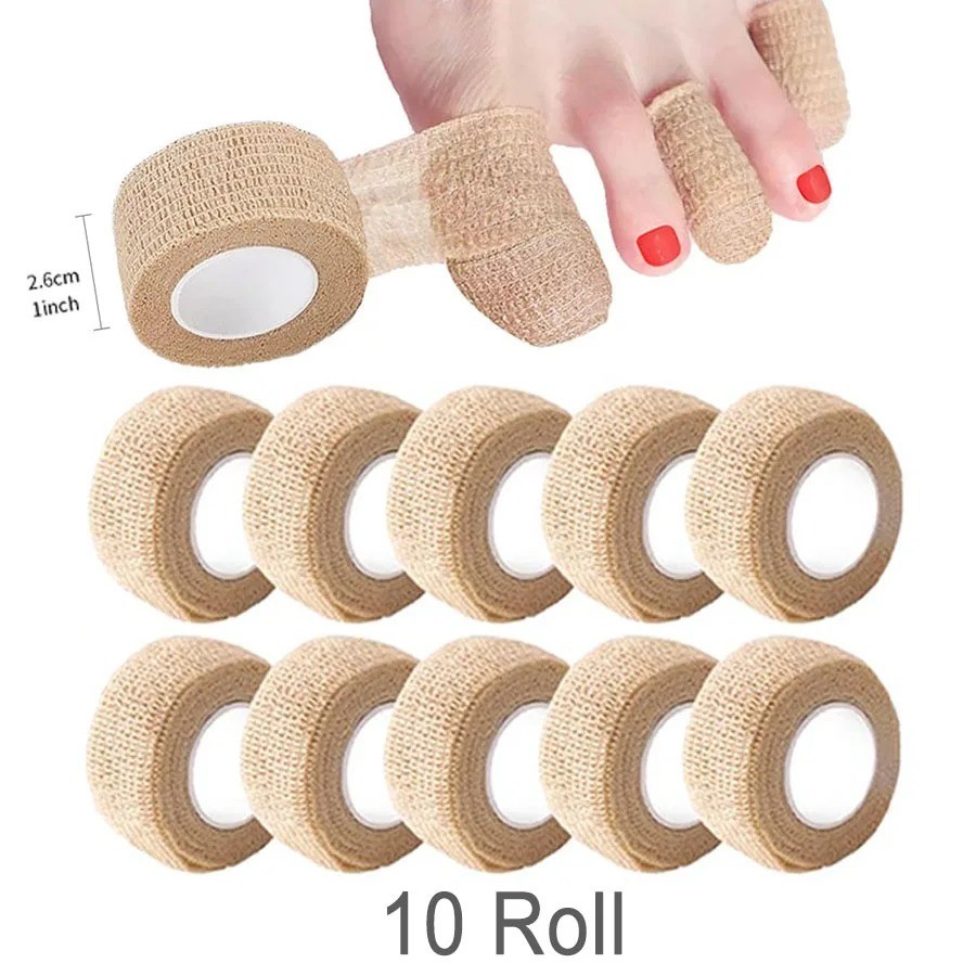 Toe Protector Bandage Heels Heel Anti-wear Adherent Tape Cohesive Toe Finger