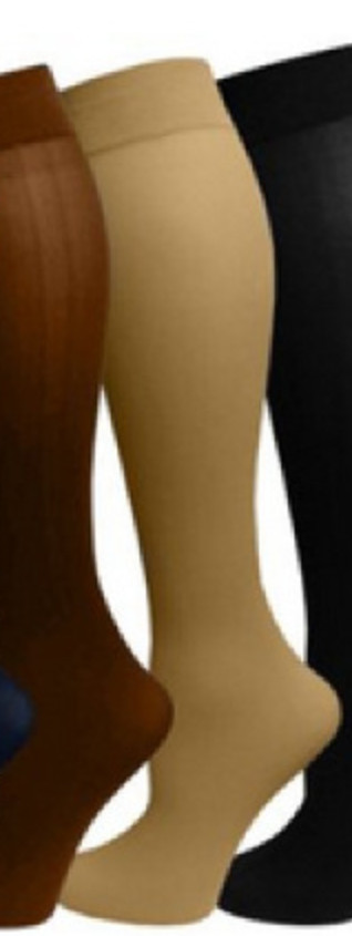 Women Compression Socks Circulations Support Travel Flight Socks size2-8
