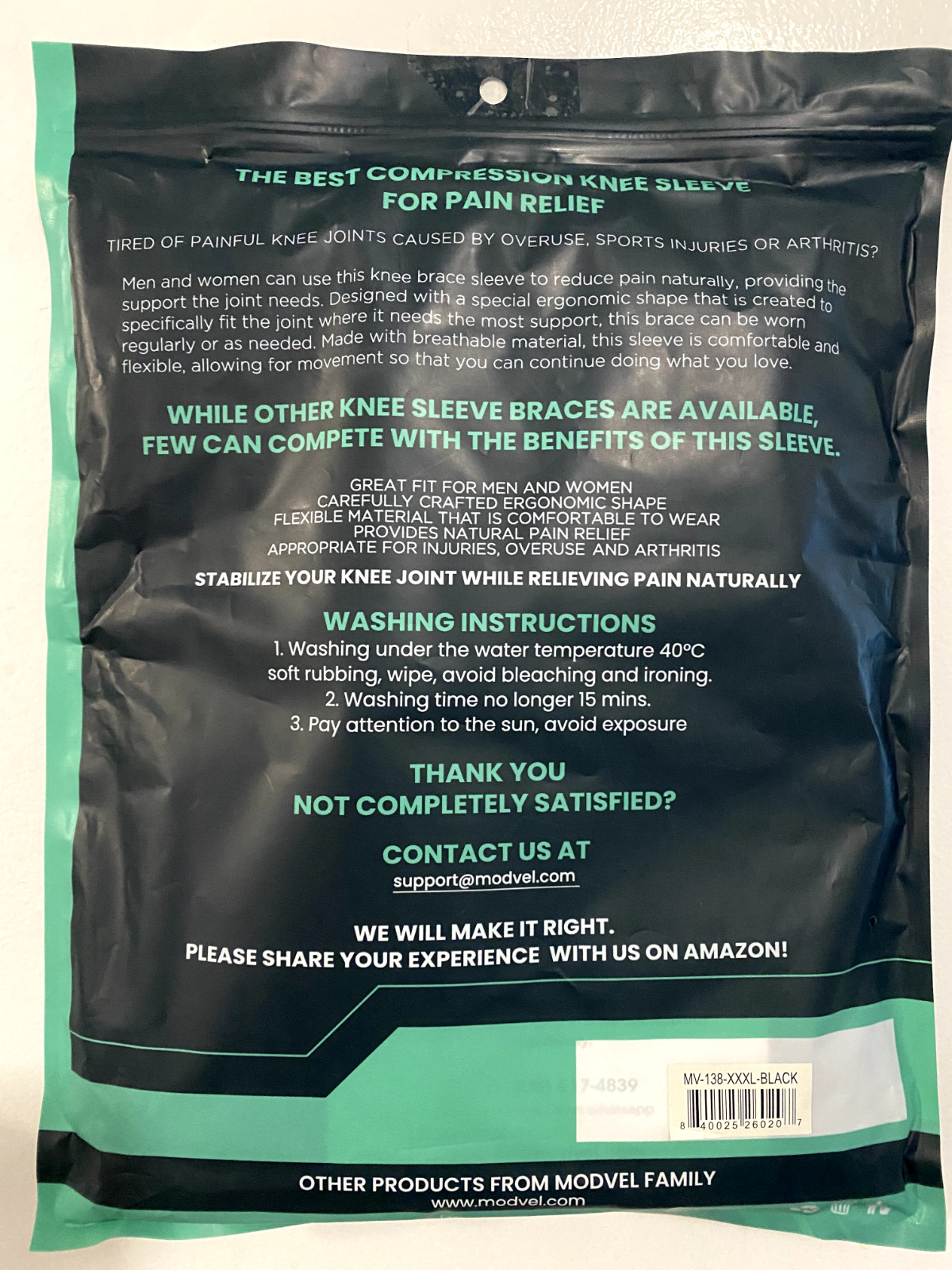 Knee Brace Compression Support for Sport Joint Pain Arthritis Relief ( 2 Pack )