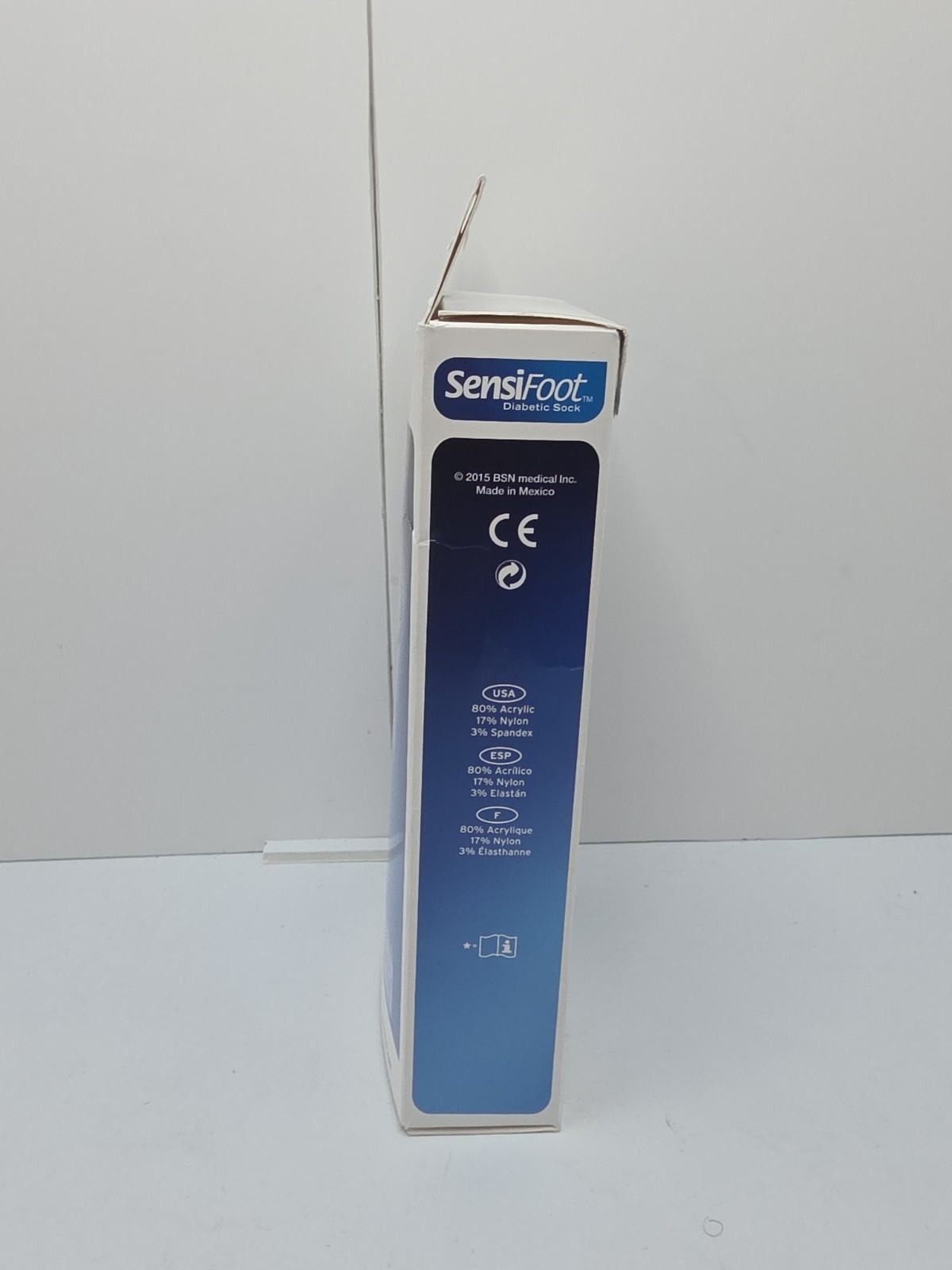 Jobst Sensifoot Diabetic Knee Socks 8-15 mmhg Compression Support Closed Toe