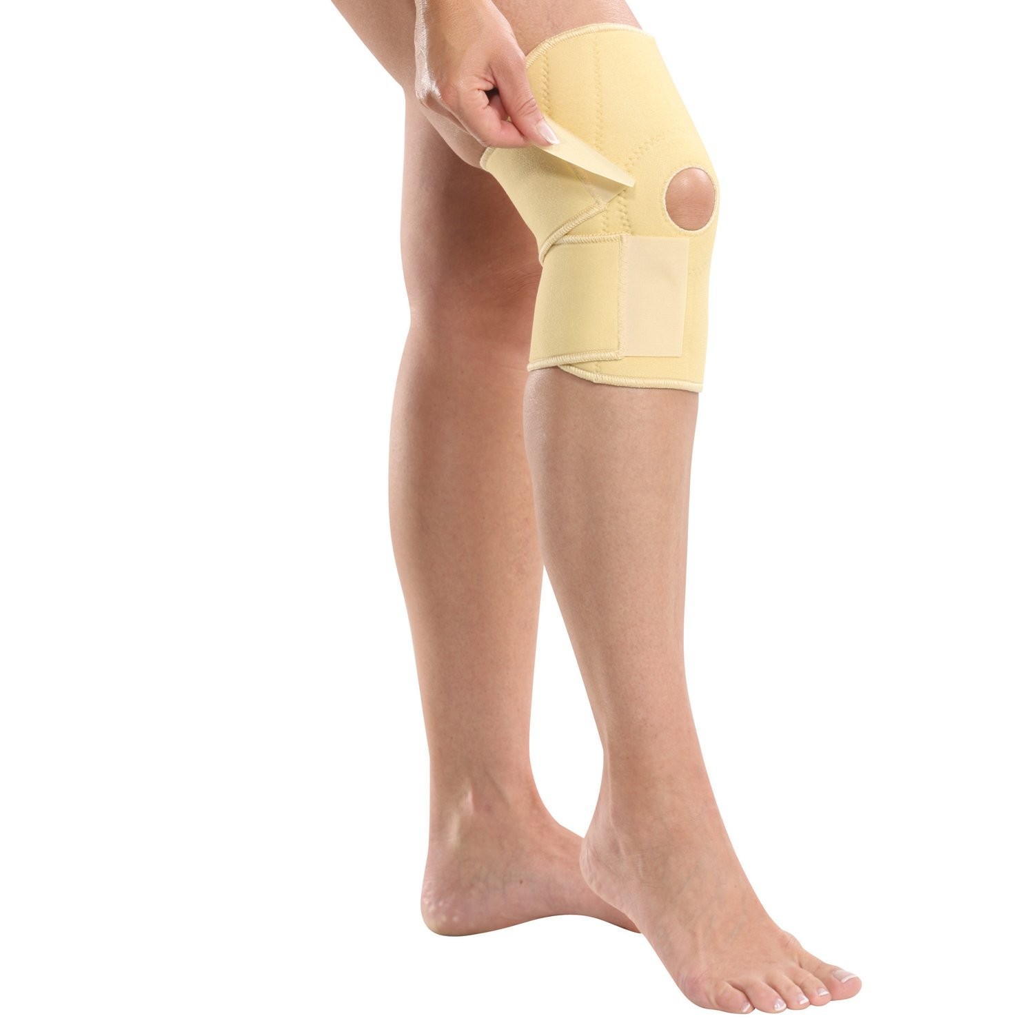 MAGNETIC KNEE SUPPORT BRACE WITH 16 THERAPY 1 Count (Pack of 1), Yellow