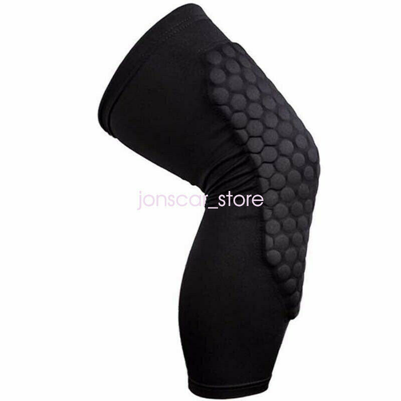 Upgrated Honeycomb Knee Pad Crashproof Basketball Leg Long Sleeve Protector Gear