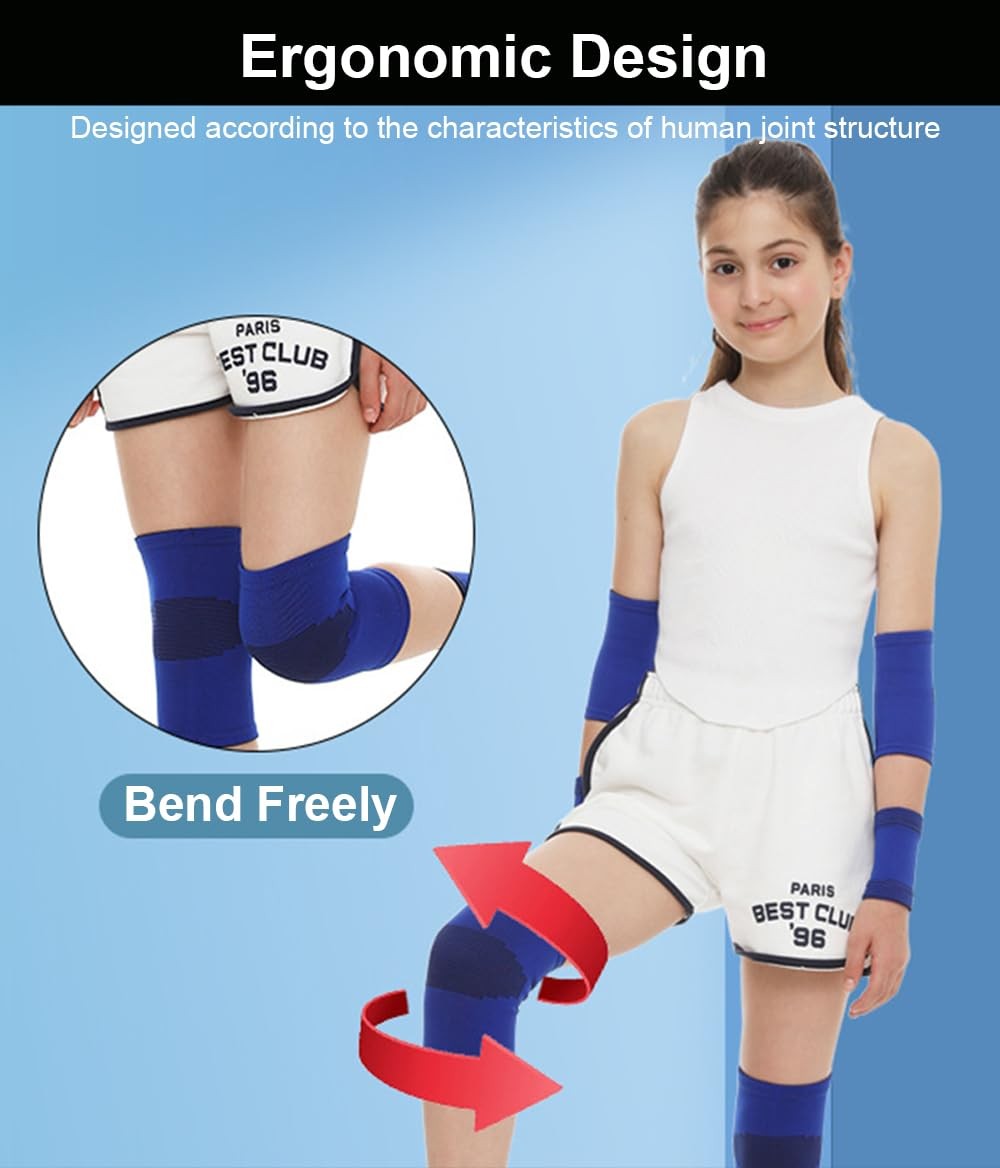 Elbow And Knee Sleeves , Knee Braces Elbow Braces Volleyball, Tennis Elbow Co…