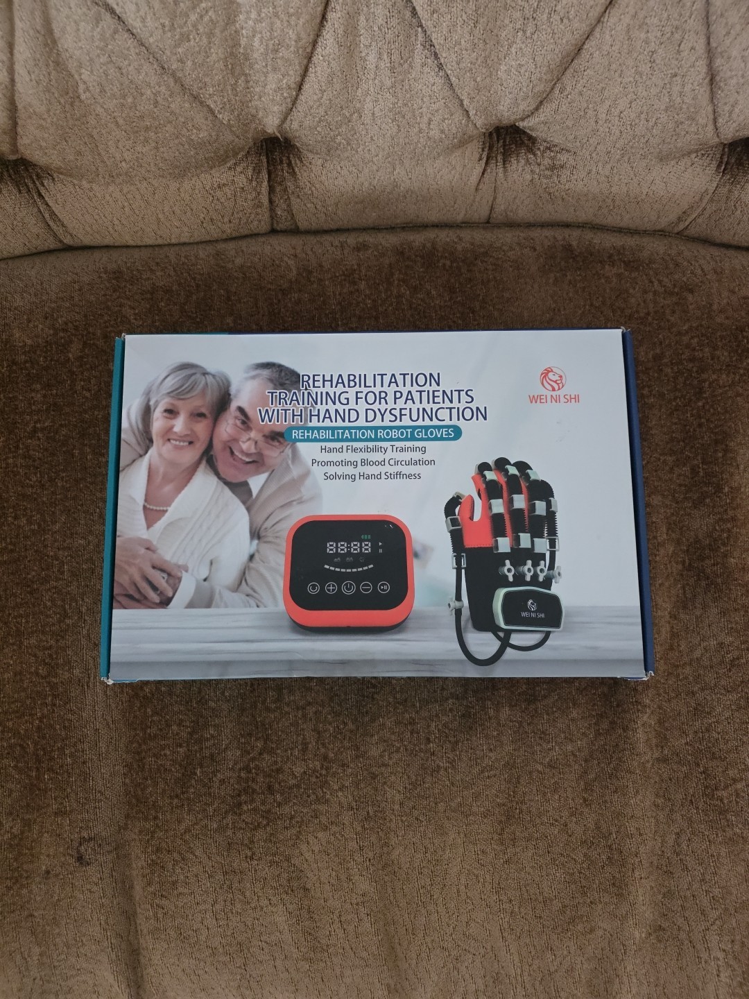 Rehabilitation Robot Training Glove Electric hand Exerciser. Right Hand Medium