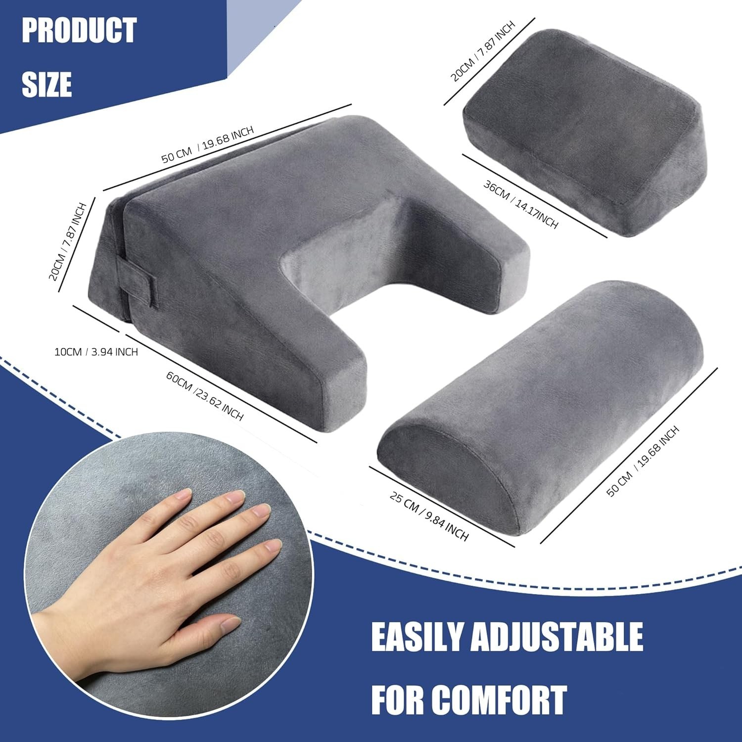 BBL Pillow after Surgery for Sleeping, 4-In-1 Brazilian Butt Lift Surgery Recove