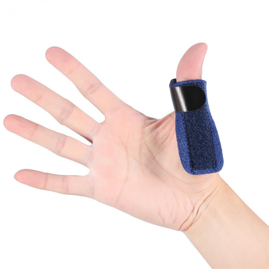 1x Adjustable Finger Splint Corrector Fracture Fixation Support Protection Brace