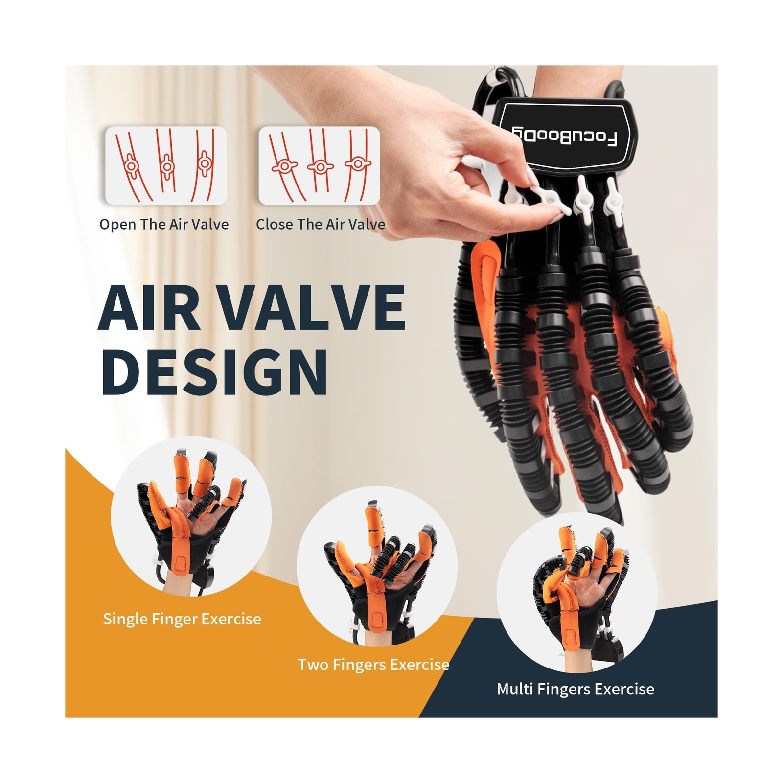 Rehabilitation Robot Gloves Equipment For Stroke Recovery, Hand Strength Exer…
