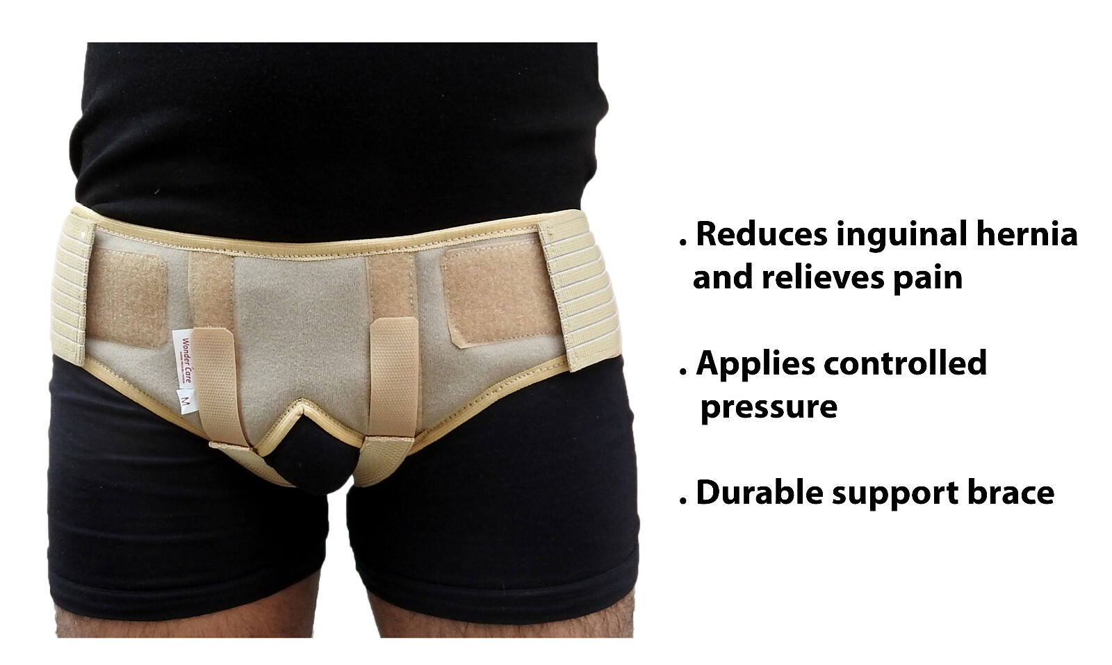 Hernia Belt- Double Inguinal Groin Hernia Support Belt Truss Brace Medical Brace
