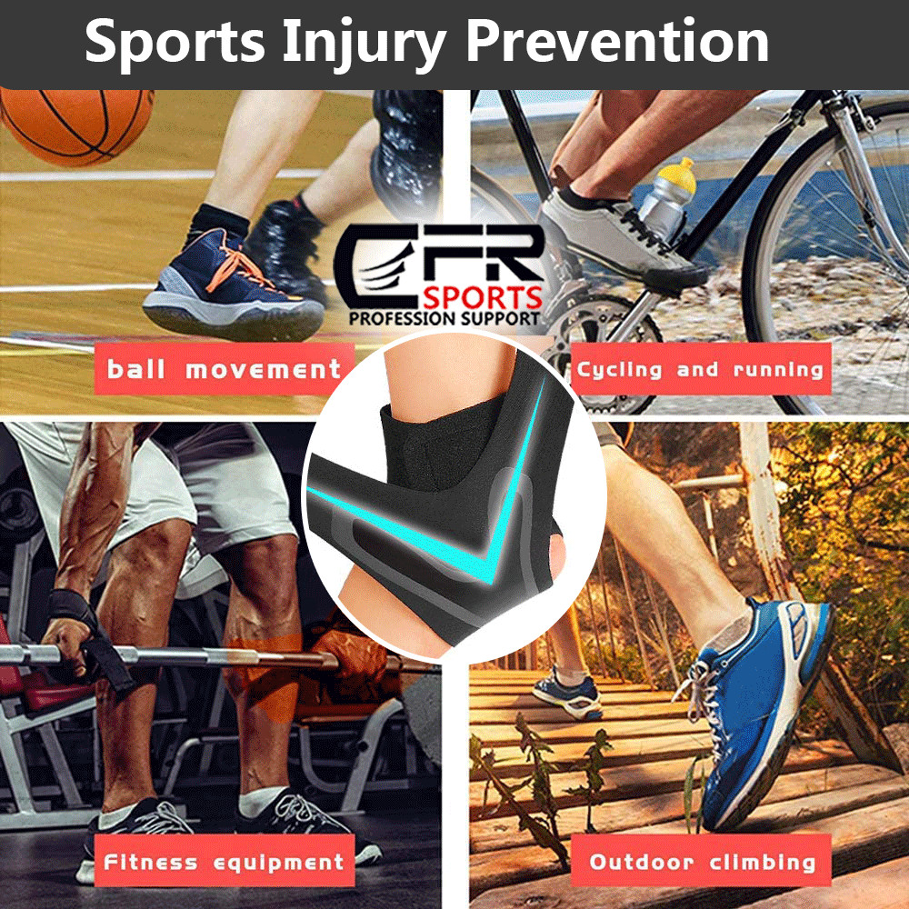 Ankle Brace Breathable Compression Sleeve for Plantar Fasciitis Relief Foot Wrap