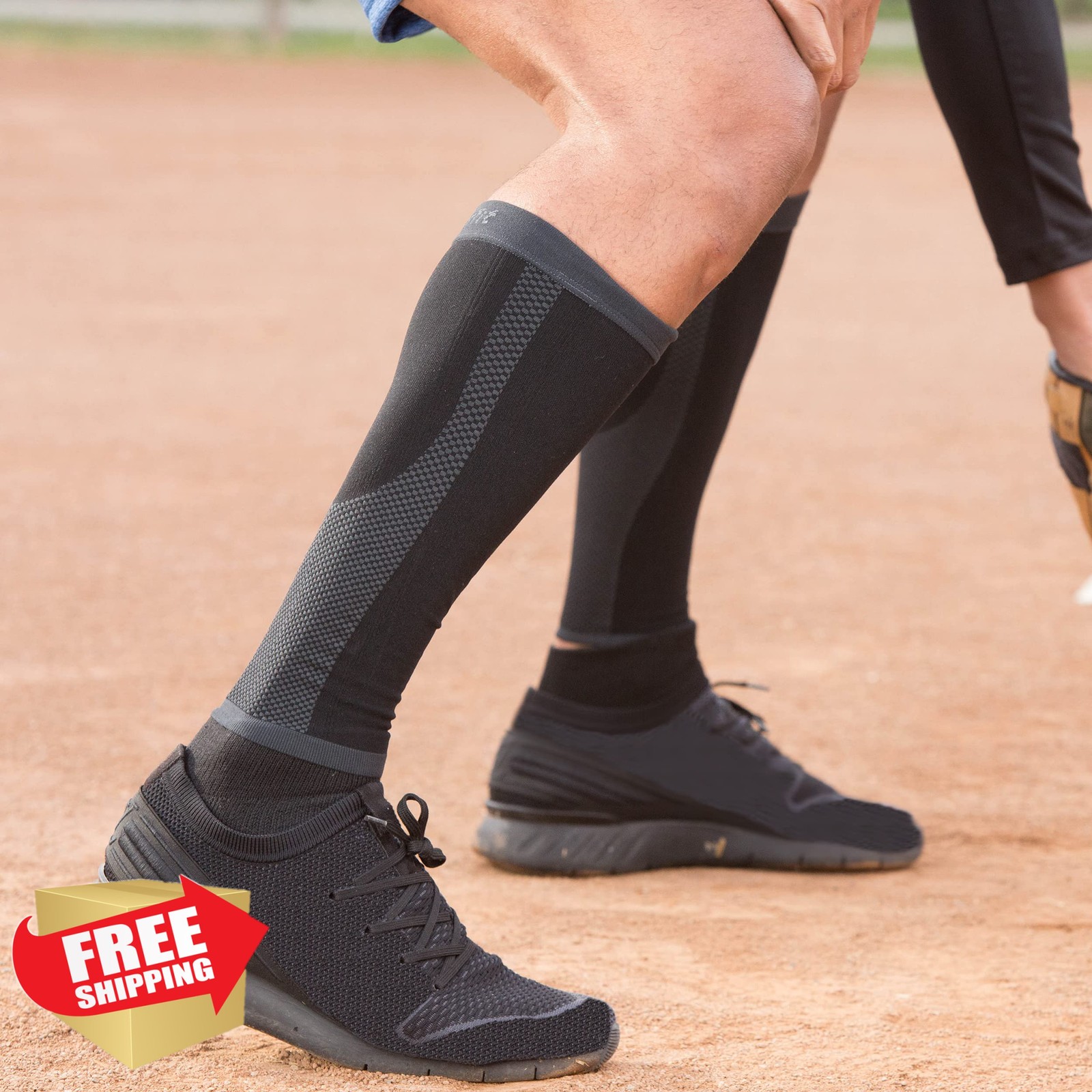 Copper Fit Calf Compression Sleeves Size Small-Medium