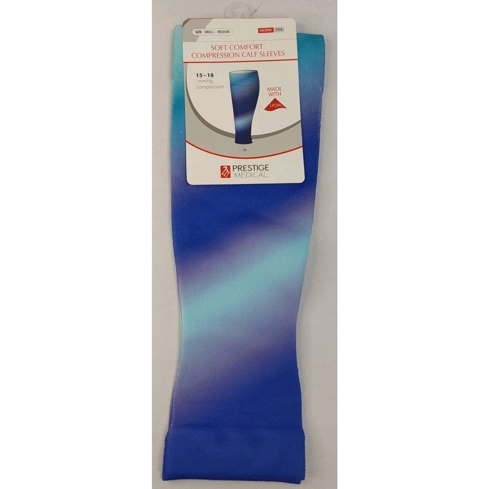 Prestige Medical Model 394 Size S-M Color Fade Compression Calf Sleeves