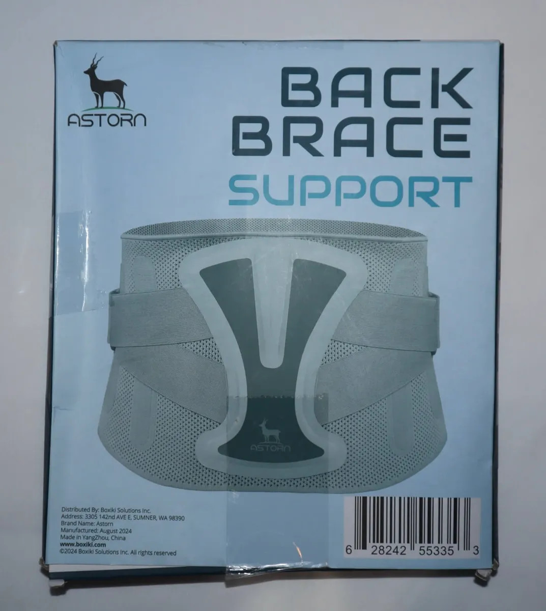 Back Brace for Lower Back Pain Relief from Sciatica, Herniated Disc, Scoliosis..