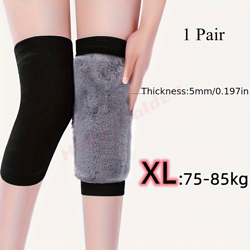 Winter Warm Knee Pads Women Men Elderly Cold Leg Arthritis Kneepad Knee Support